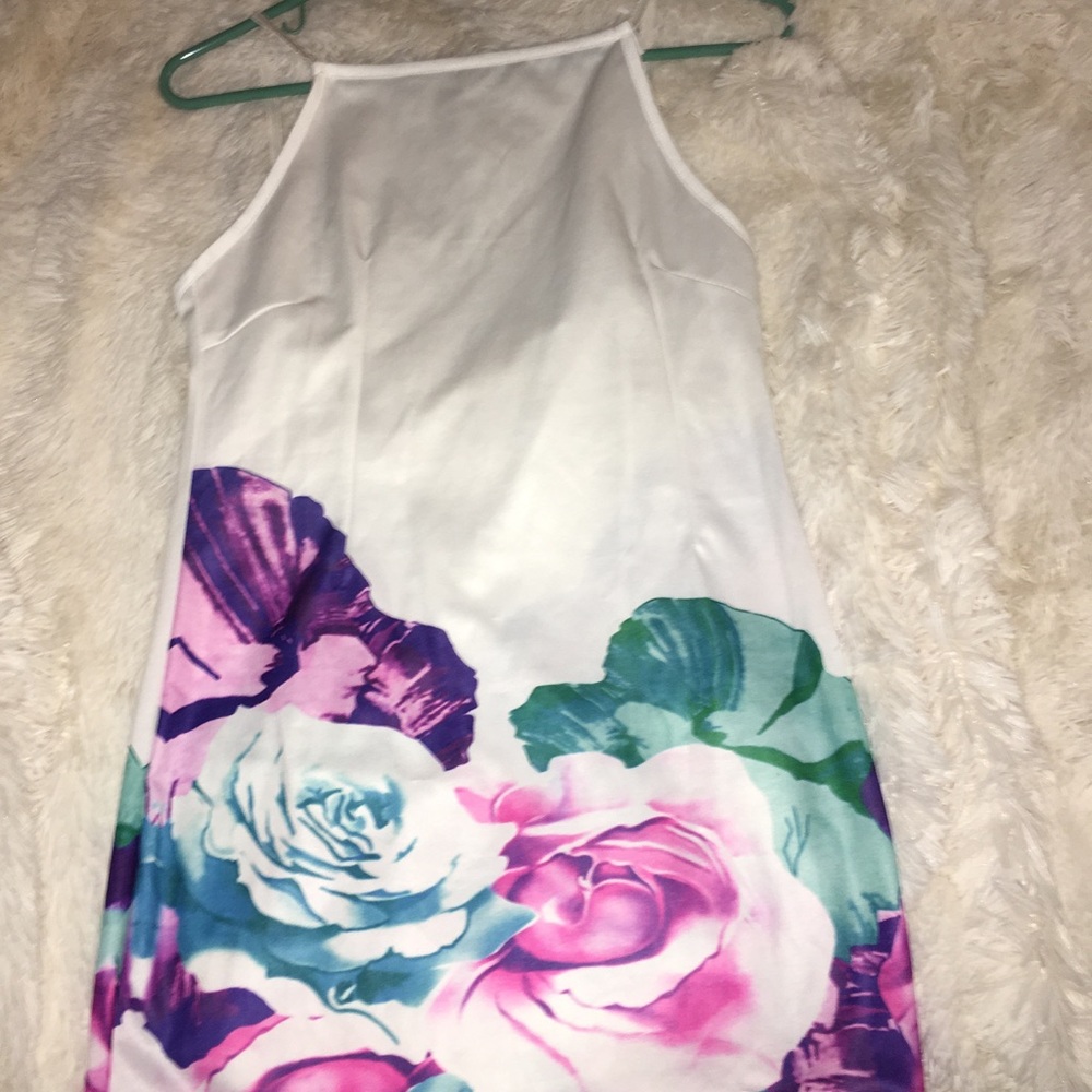 Skin tight floral dress